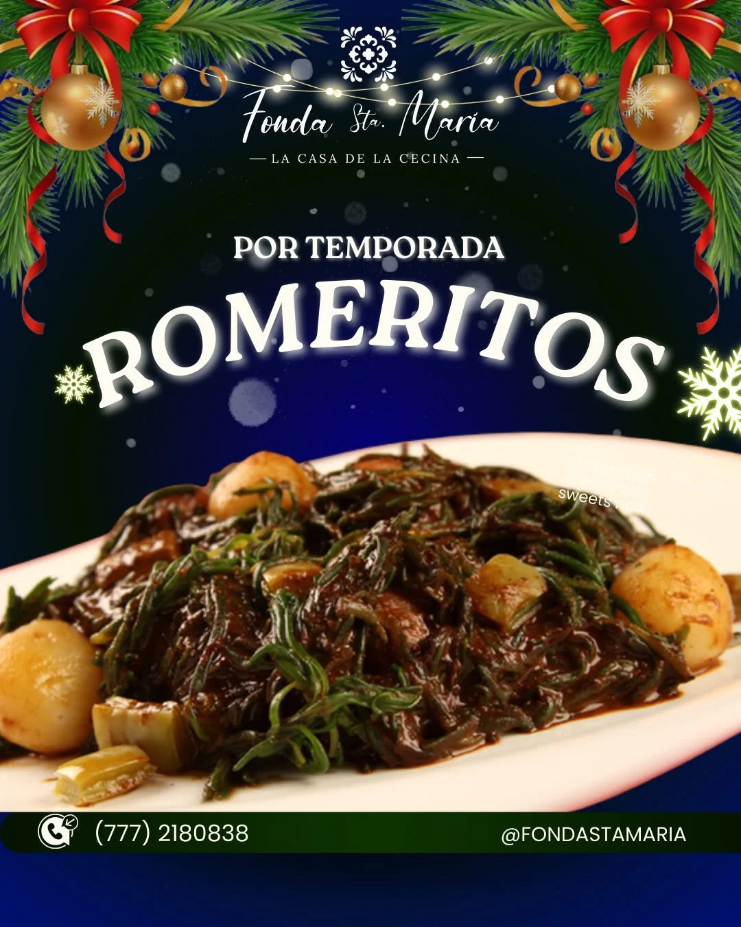 Romeritos por temporada